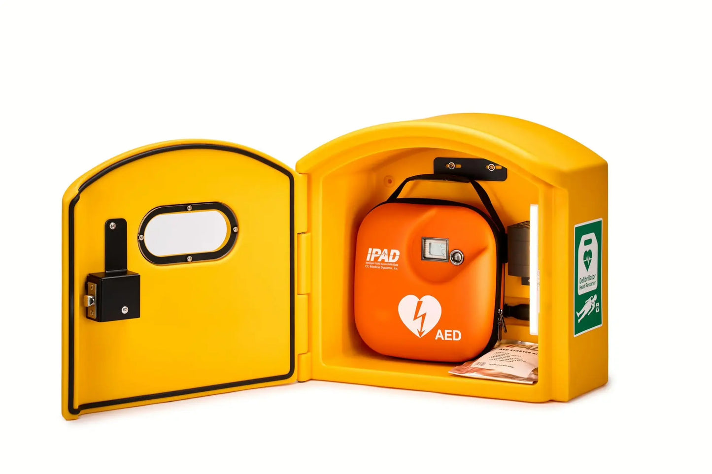 DefibCaddy Outdoor Unlocked AED Cabinet - Defibspace