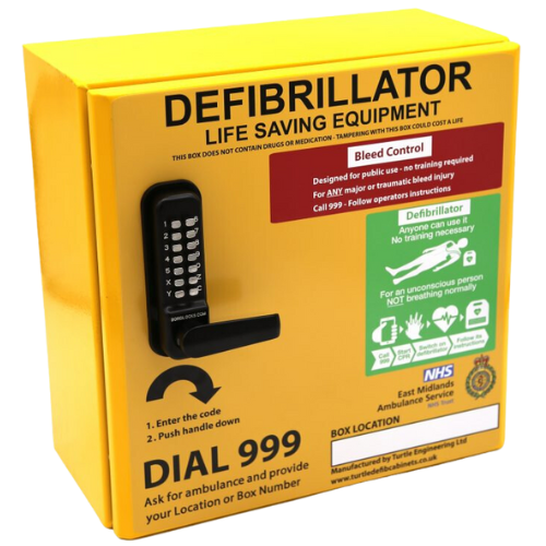 AWC002 Combined Small Form Defibrillator & Bleed Control Cabinet