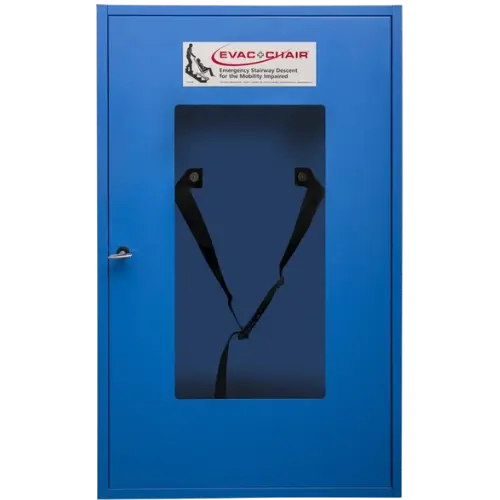 EVAC+CHAIR Evacuation Chair Storage Cabinet - Defibspace