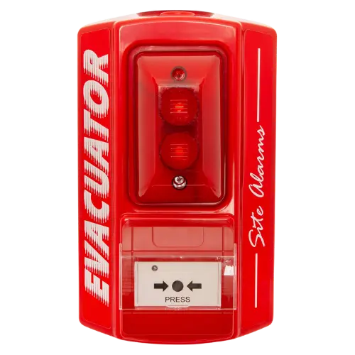 Evacuator Sitemaster Call Point Site Alarm - Defibspace