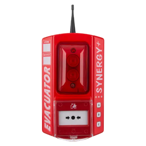 Evacuator Synergy+ Wireless Call Point Site Alarm - Defibspace