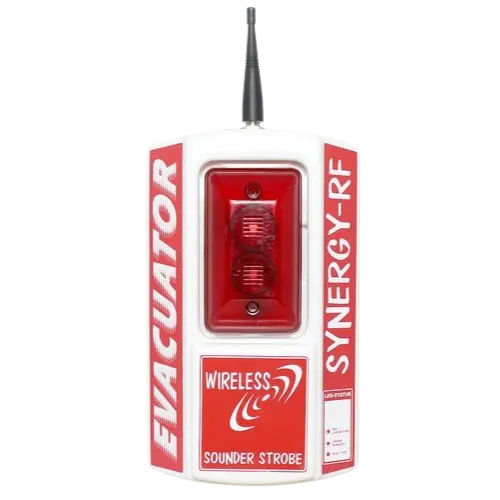 Evacuator Synergy RF Sounder/Strobe Site Alarm - Defibspace