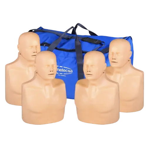 Practi-Man Advanced Manikin 4 Pack with Bag - Defibspace