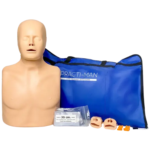 Practi-Man Advanced CPR Manikin c/w Carry Bag - Defibspace