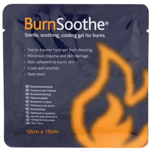 BurnSoothe Burns Dressing 10cm x 10cm - Defibspace