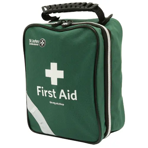 St John Ambulance Universal Plus First Aid Kit Grab Bag - Defibspace