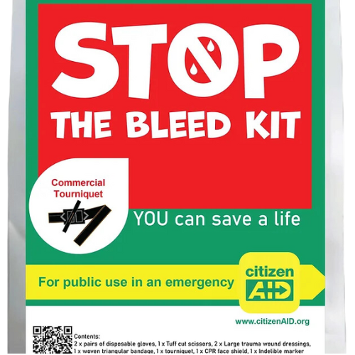 Stop the Bleed Kit with Commercial Tourniquet