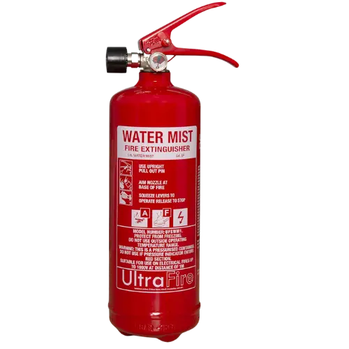 1ltr+ Water Mist Fire Extinguisher - UltraFire - Defibspace
