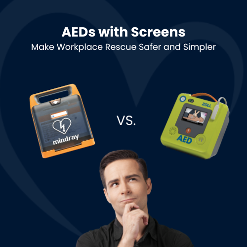How Visual Screens on AEDs Make Workplace Rescue Safer and Simpler