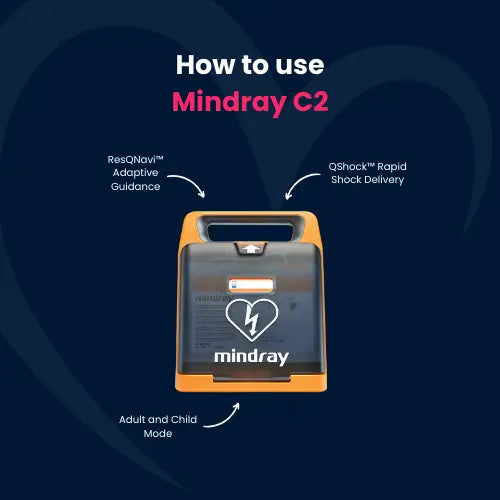 How to use the Mindray C2 Defibspace