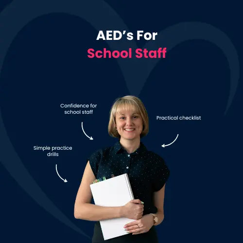 Simple AED Practice Routine for School Staff Defibspace