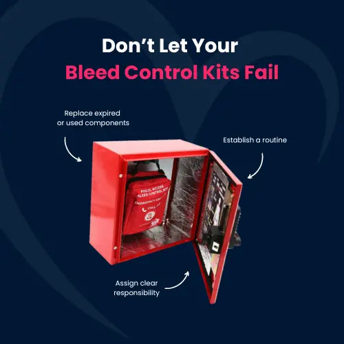 Why Most Workplace Bleed Control Kits Fail Defibspace