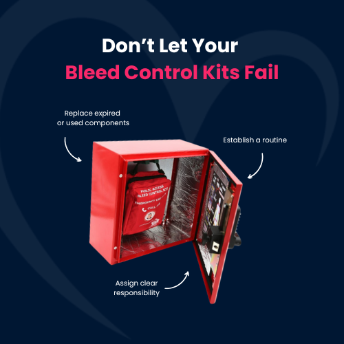 Why Most Workplace Bleed Control Kits Fail