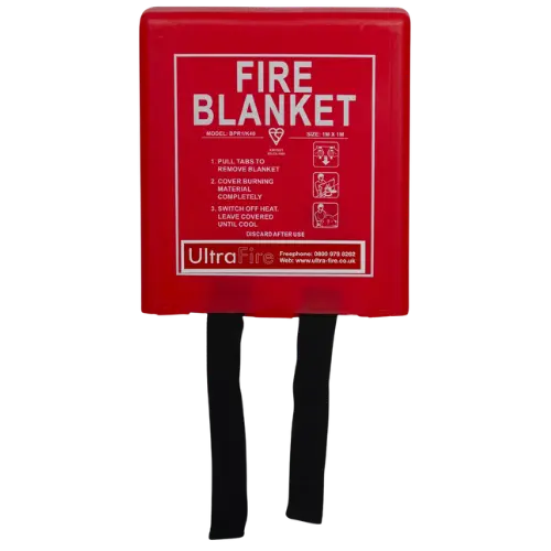 UltraFire Fire Blanket 1.0 x 1.0m - Defibspace
