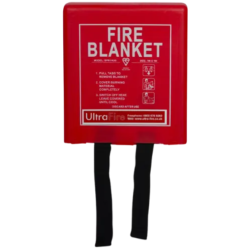 1m x 1m Fire Blanket in Rigid Case - Defibspace