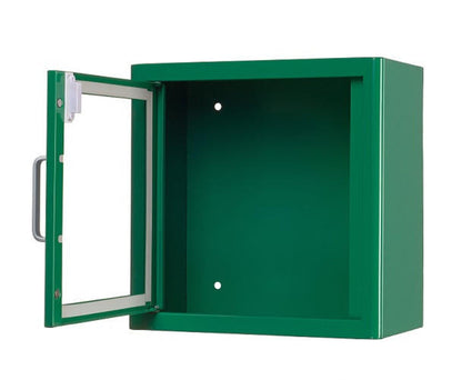 ARKY Green Indoor Defibrillator Cabinet with Alarm