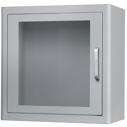 white indoor cabinet with grey handle