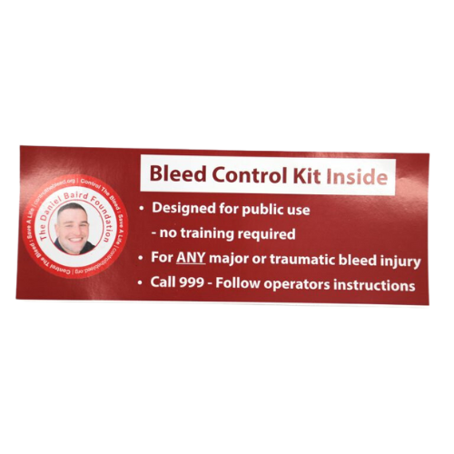 Bleed Control Kit Interior Sticker