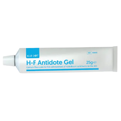 Blue Dot HF Antidote Gel - 25g Pack of 12 - Defibspace