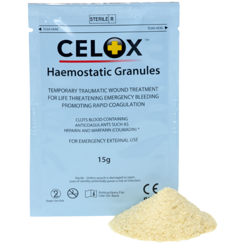Celox Haemostatic Granules 15g Sachet