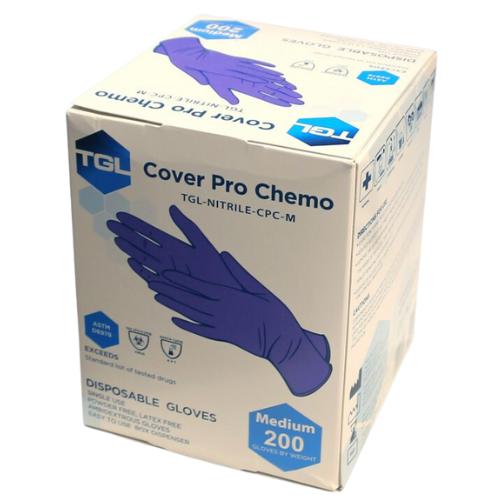 Cover Pro Chemo Disposable Gloves for Bleed Control Kits