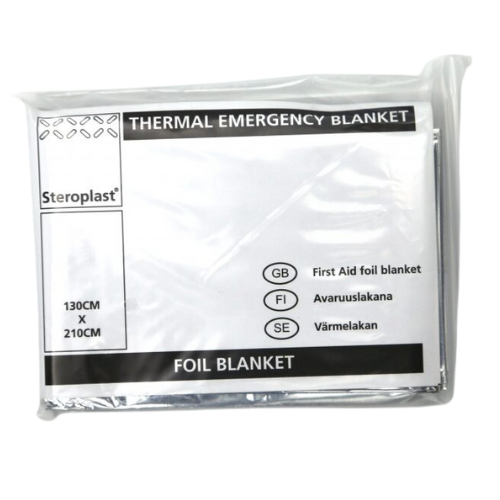 Emergency Foil Blanket for Bleed Control