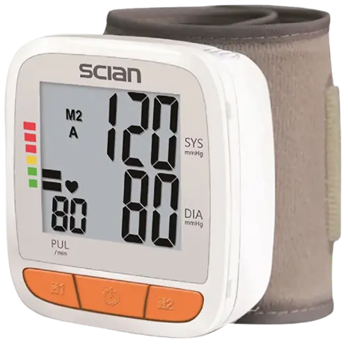 Fully Automatic Wrist Digital Blood Pressure Monitor - Defibspace
