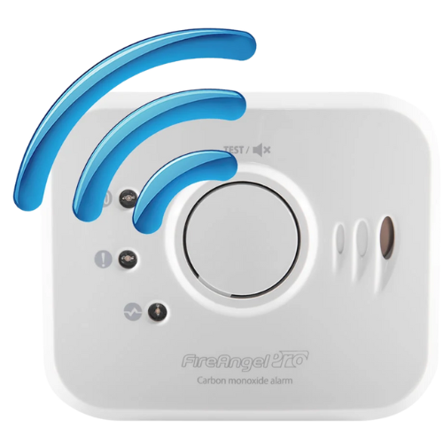 Mains Powered Radio-Interlinked Wireless Gateway - FireAngel Pro Connected FP1000W2-R