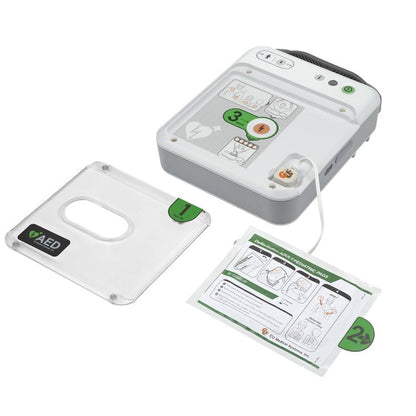 NFK200 Semi Auto AED & DefibCaddy Outdoor Locked Package