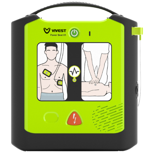 Vivest PowerBeat X1 Semi-Automatic Defibrillator